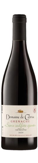 Grenache sans sulfite ajouté